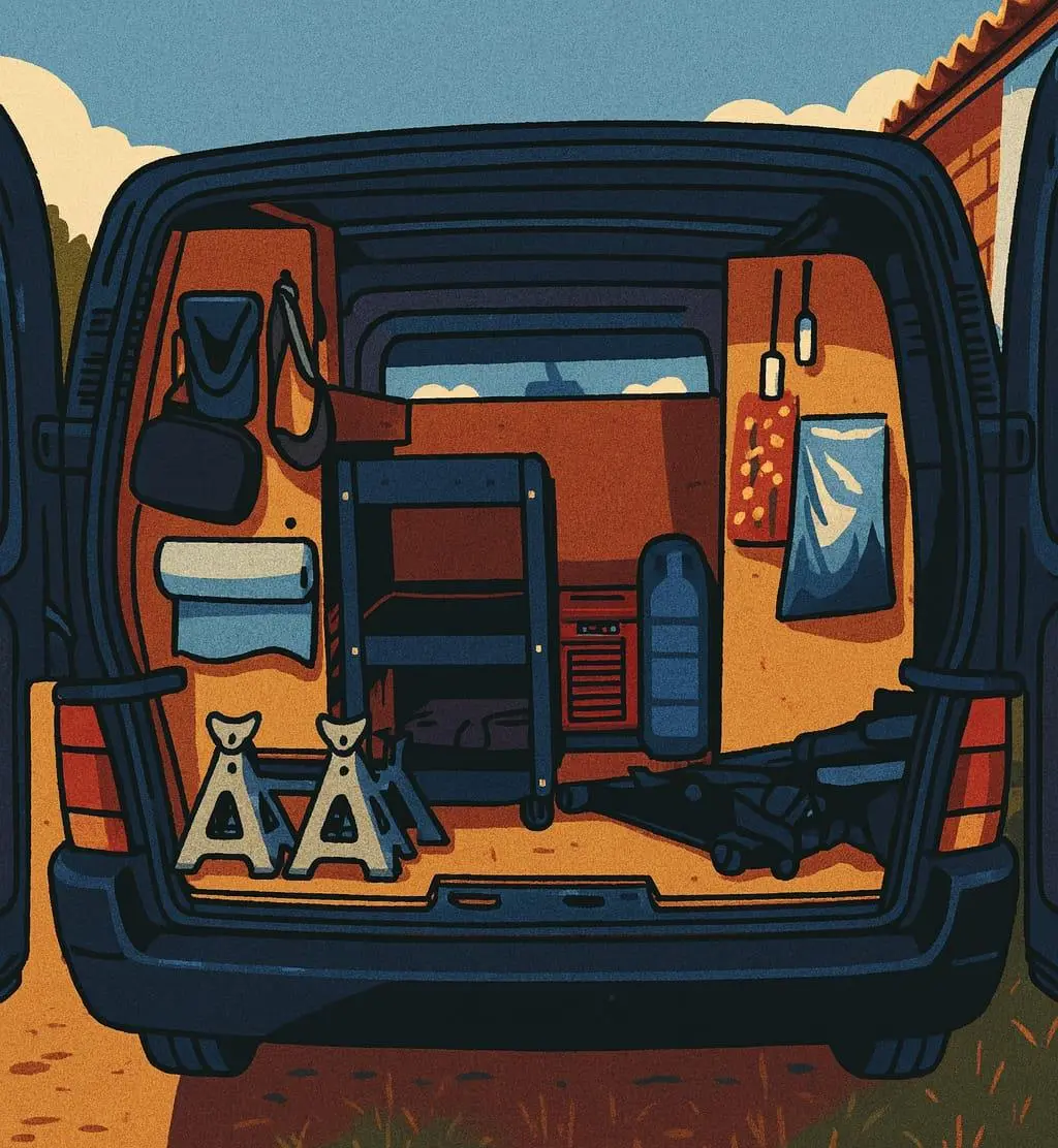 Camion atelier mobile équipé