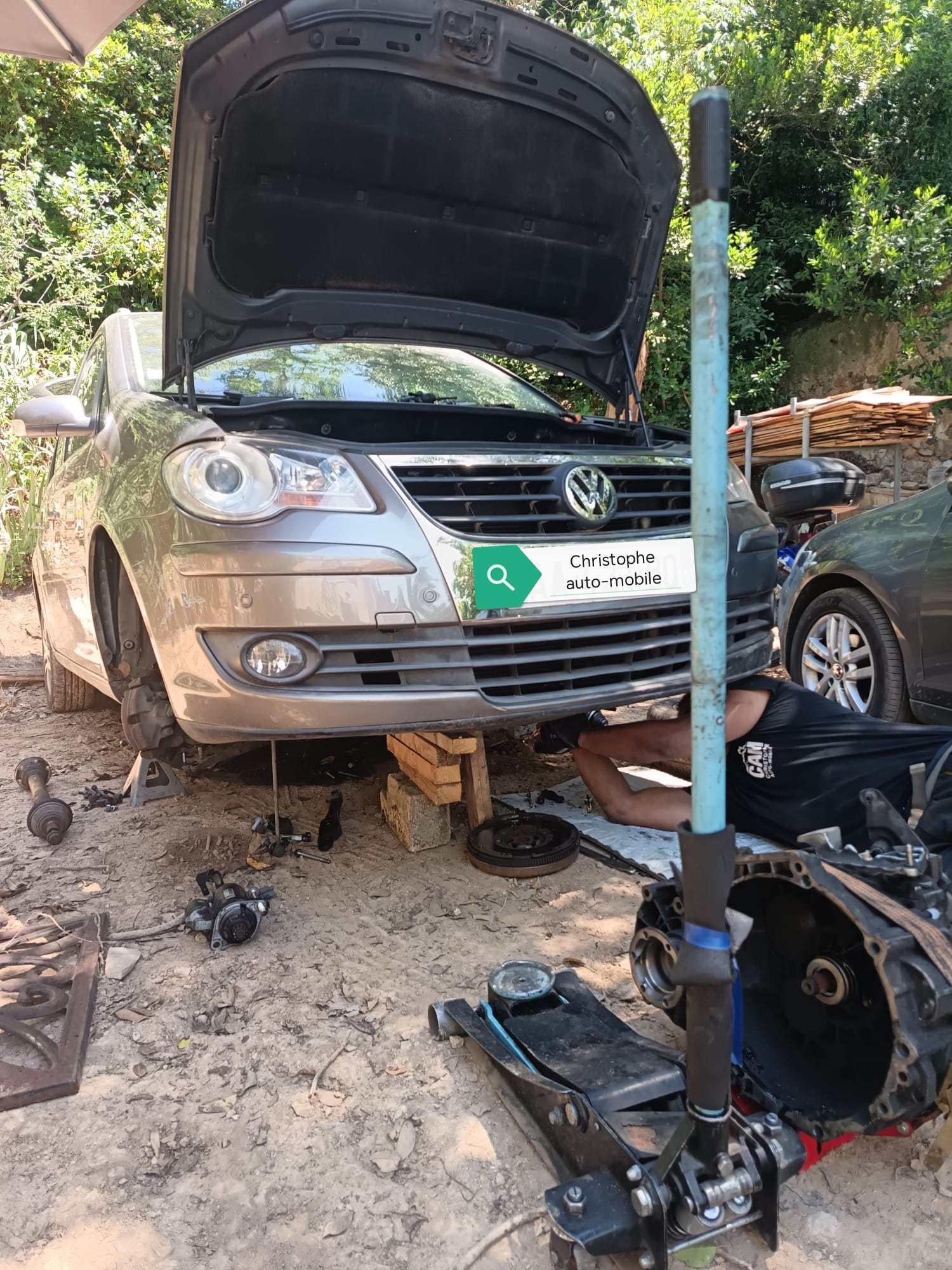 Christophe AutoMobile en intervention